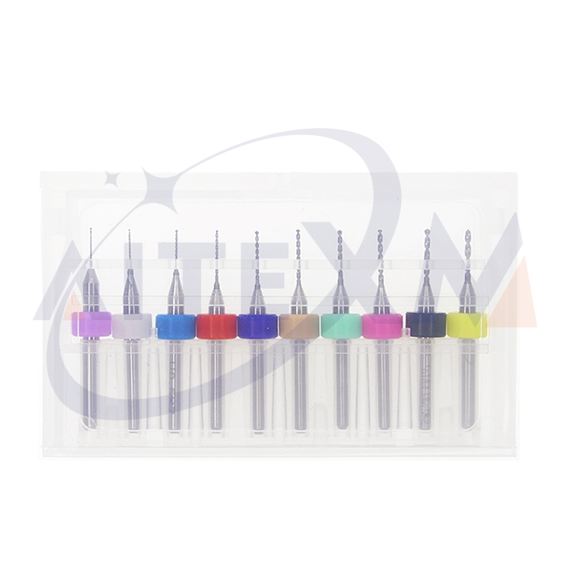 Pcb Micro Carbide Drill Bits 0.3-1.2Mm - AITEXM 0.3 to 1.2mm Alloy Micro