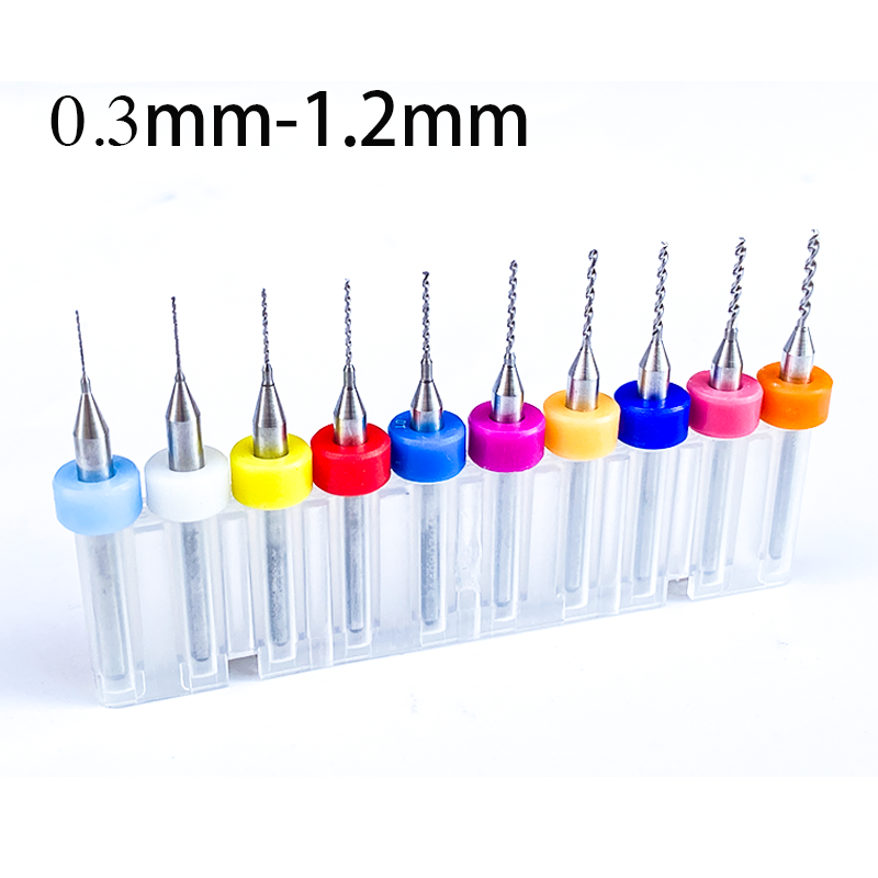 Pcb Micro Carbide Drill Bits 0.3-1.2Mm - 0.3-1.2mm Carbide Micro Drill Bits Mini