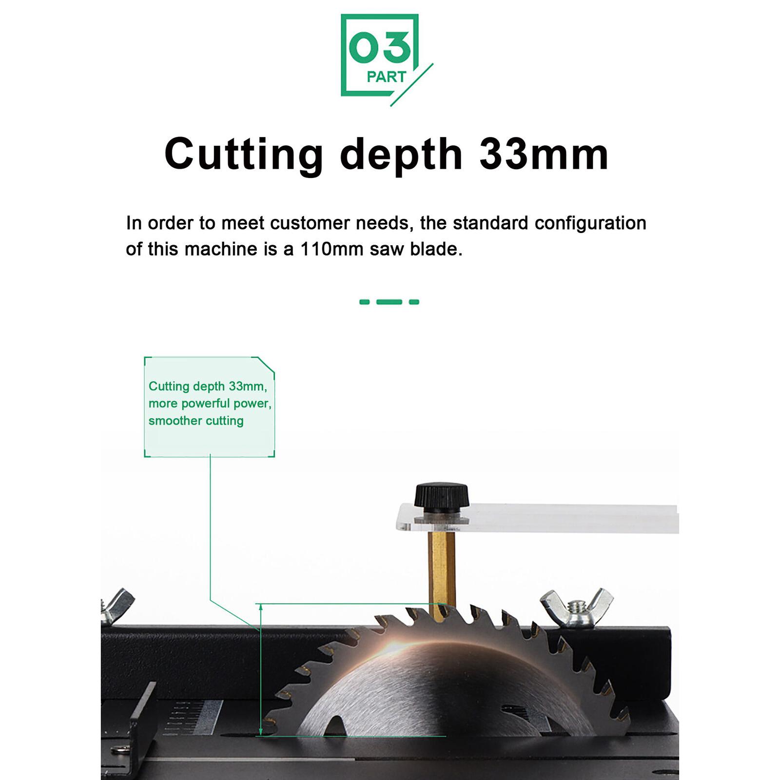 Mini Circular Table Saw Diy Woodworking - Compact 4 Inch Circular Mini Table