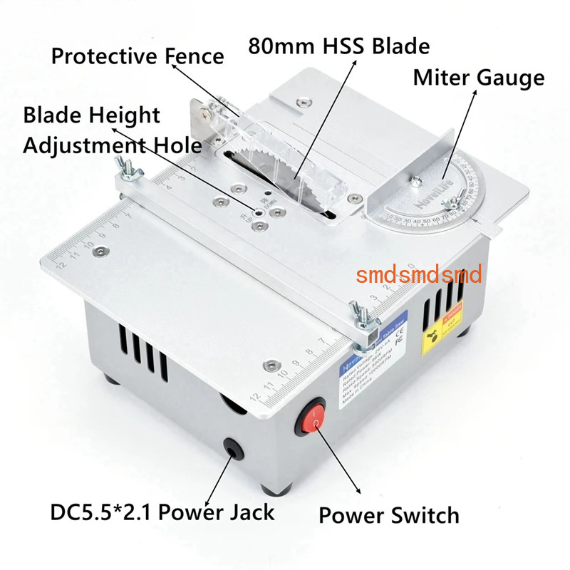Multifunction Mini Table Saw W - огляд і ціна Mini Circular Table Saw Diy Woodworking