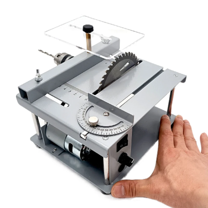 1PC Small and Micro Multi-func - огляд і ціна Mini Circular Table Saw Diy Woodworking