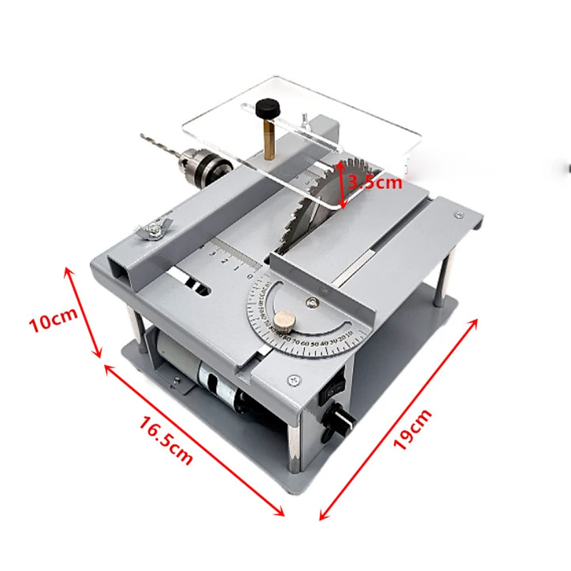 1PC Small and Micro Multi-func - огляд і ціна Mini Circular Table Saw Diy Woodworking