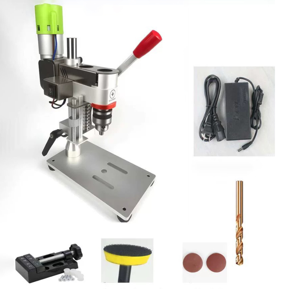 Electric Mini Bench Drill Pres - огляд і ціна Mini Bench Drill Press Variable Speed