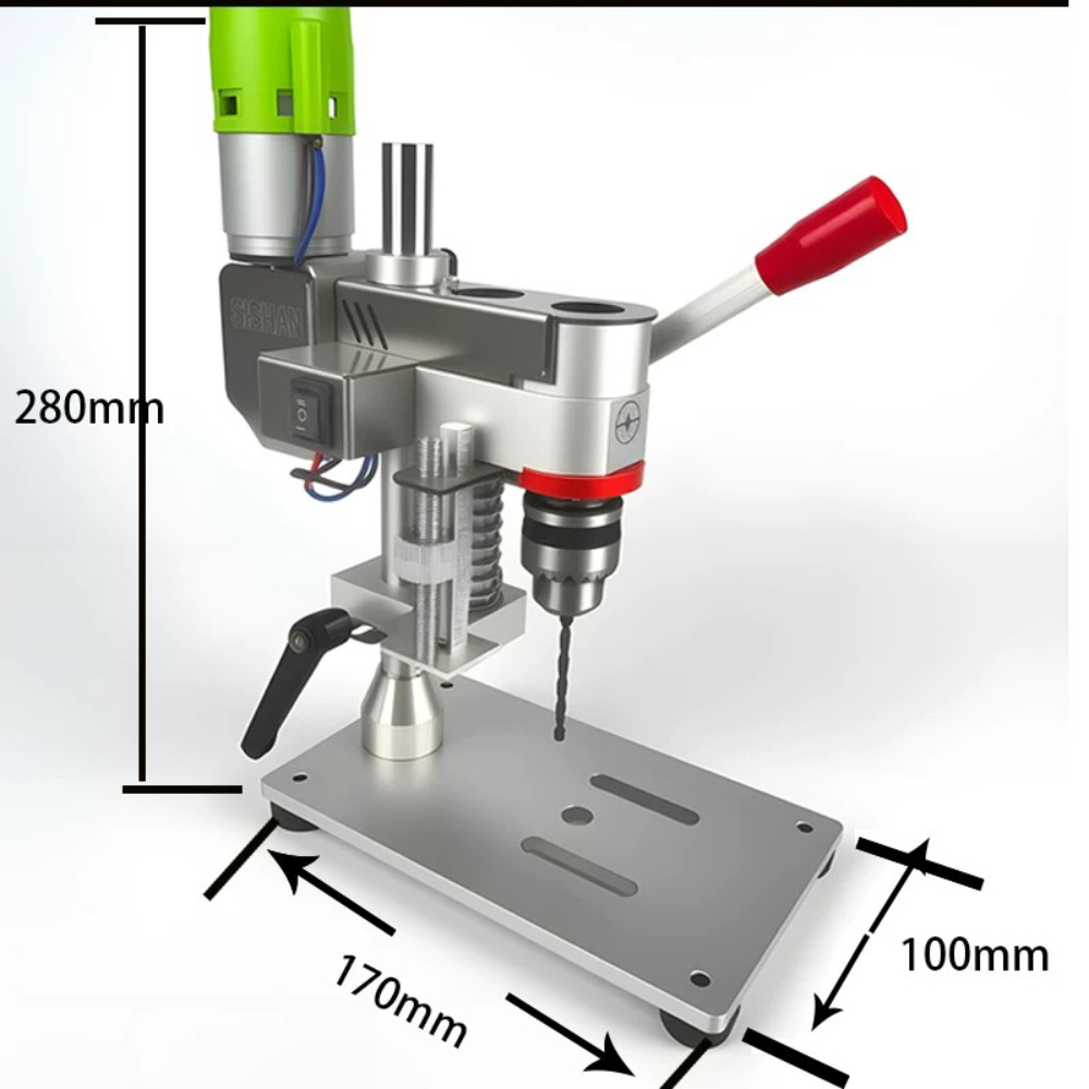 Electric Mini Bench Drill Pres - огляд і ціна Mini Bench Drill Press Variable Speed