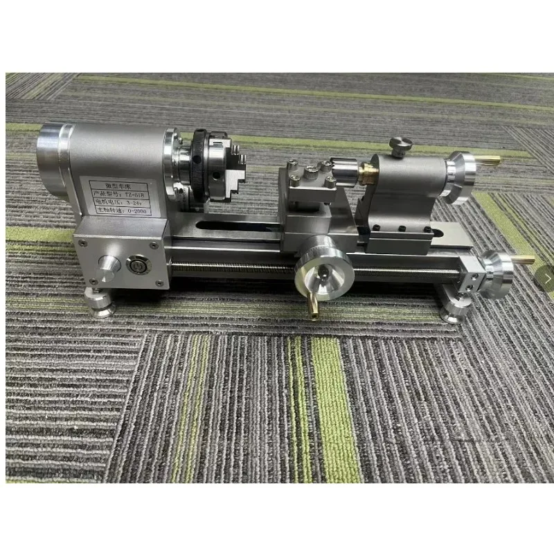 Compact Micro Metal Lathe 100W - огляд і ціна Micro Wood Turning Lathe Beads Machine