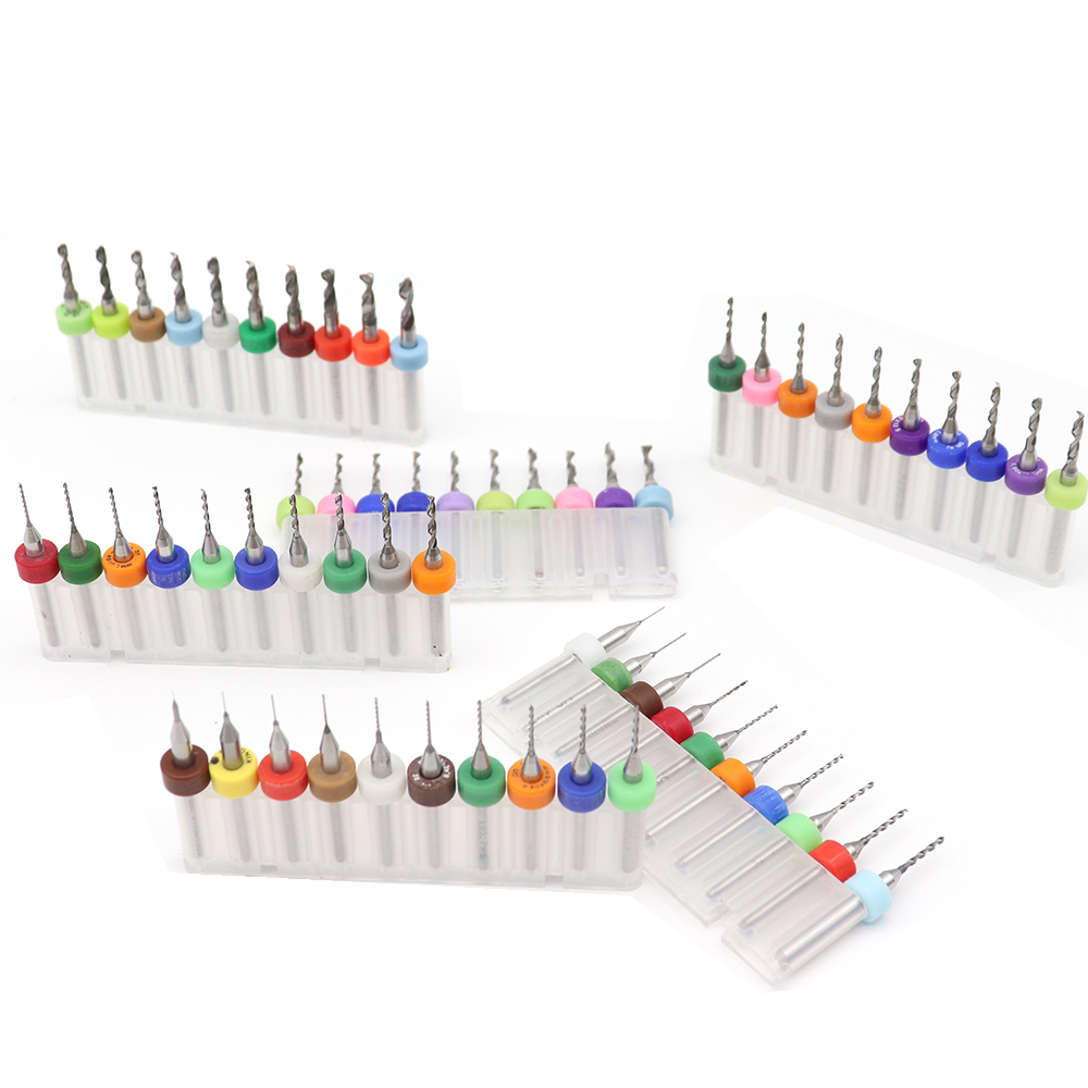 0.3-1.2mm 0.6-1.5mm 1.5-2.4mm  - огляд і ціна Pcb Micro Carbide Drill Bits 0.3-1.2Mm