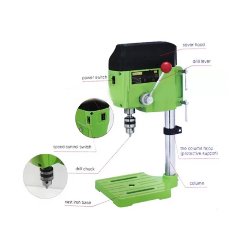 Mini Benchtop BG-3306 Variable - огляд і ціна Micro Wood Turning Lathe Beads Machine