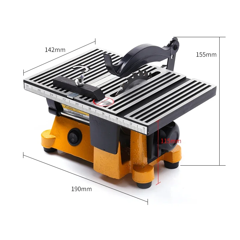 2025 JIF-DC-100 Mini Table Saw - огляд і ціна Mini Circular Table Saw Diy Woodworking