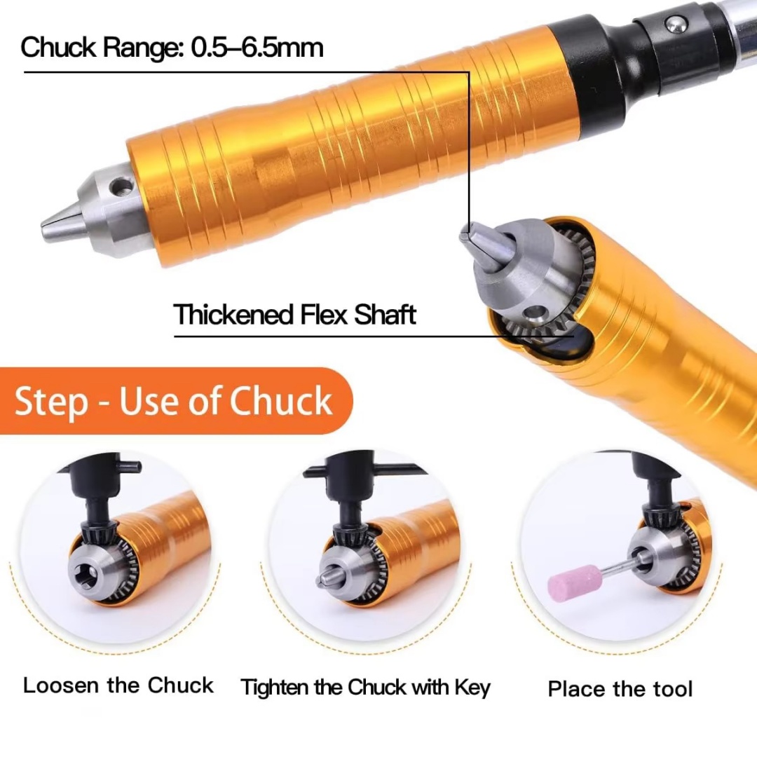 NIUPIKA Jewelry Engraver Tool  - огляд і ціна Flexible Shaft Rotary Tool Extension Chuck