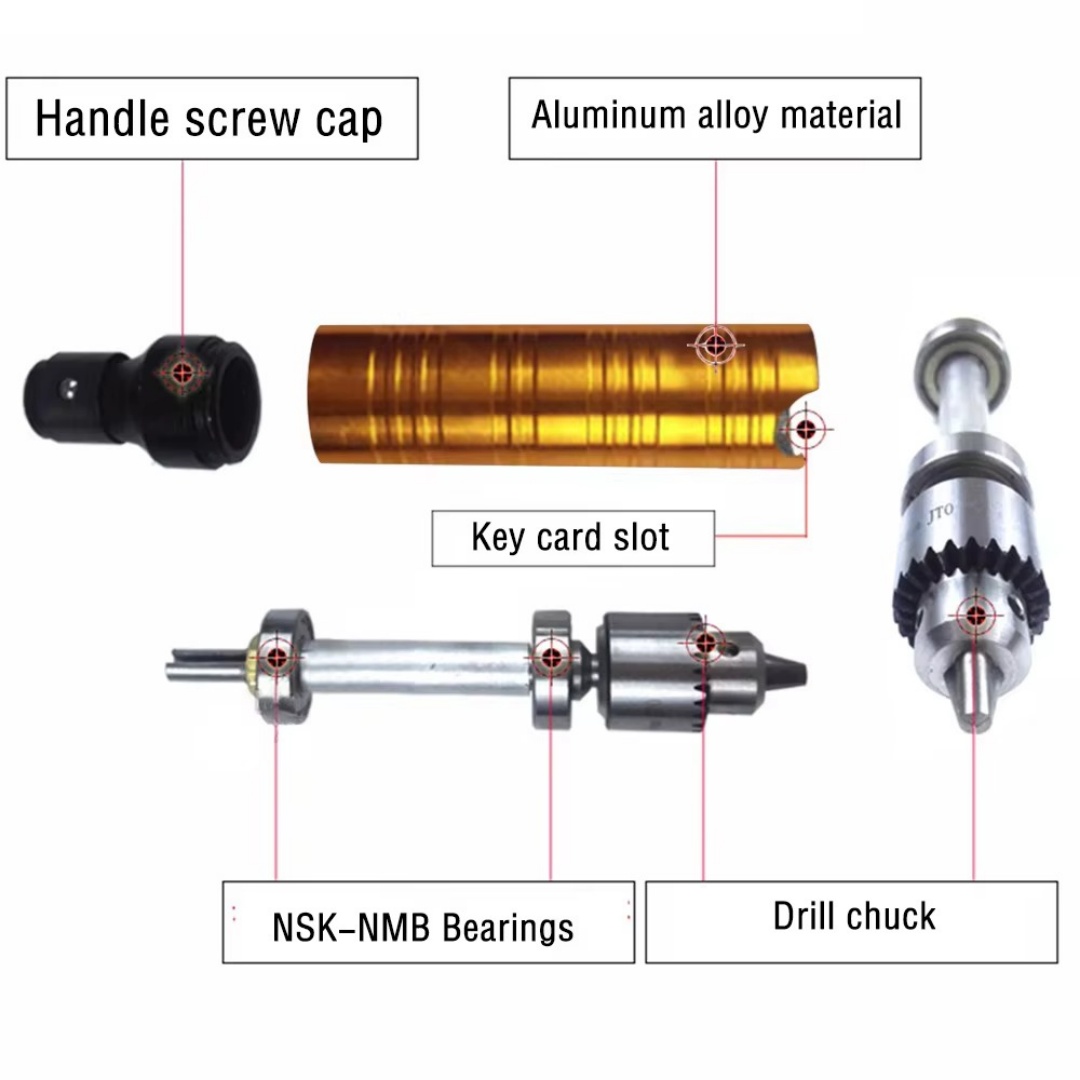 NIUPIKA Jewelry Engraver Tool  - огляд і ціна Flexible Shaft Rotary Tool Extension Chuck
