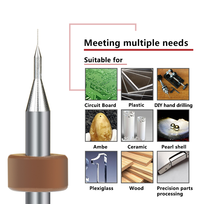 XCAN 20/50pcs PCB Drill Bit 0. - огляд і ціна Pcb Micro Carbide Drill Bits 0.3-1.2Mm