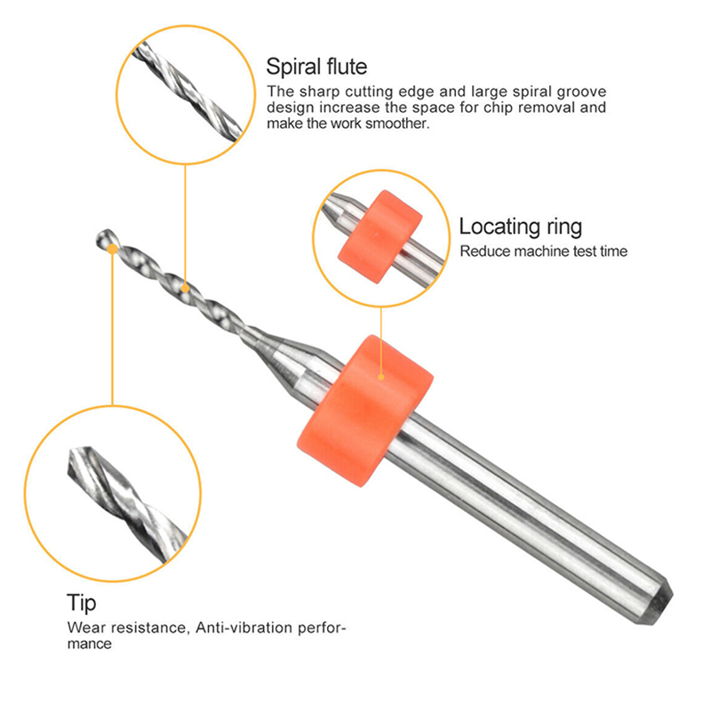 50Pcs PCB Drill Bit Set 0.5-0. - огляд і ціна Pcb Micro Carbide Drill Bits 0.3-1.2Mm