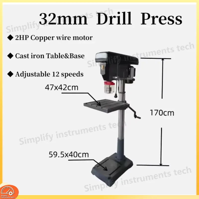 Mini Bench Drill Press 12 Spee - огляд і ціна Mini Bench Drill Press Variable Speed
