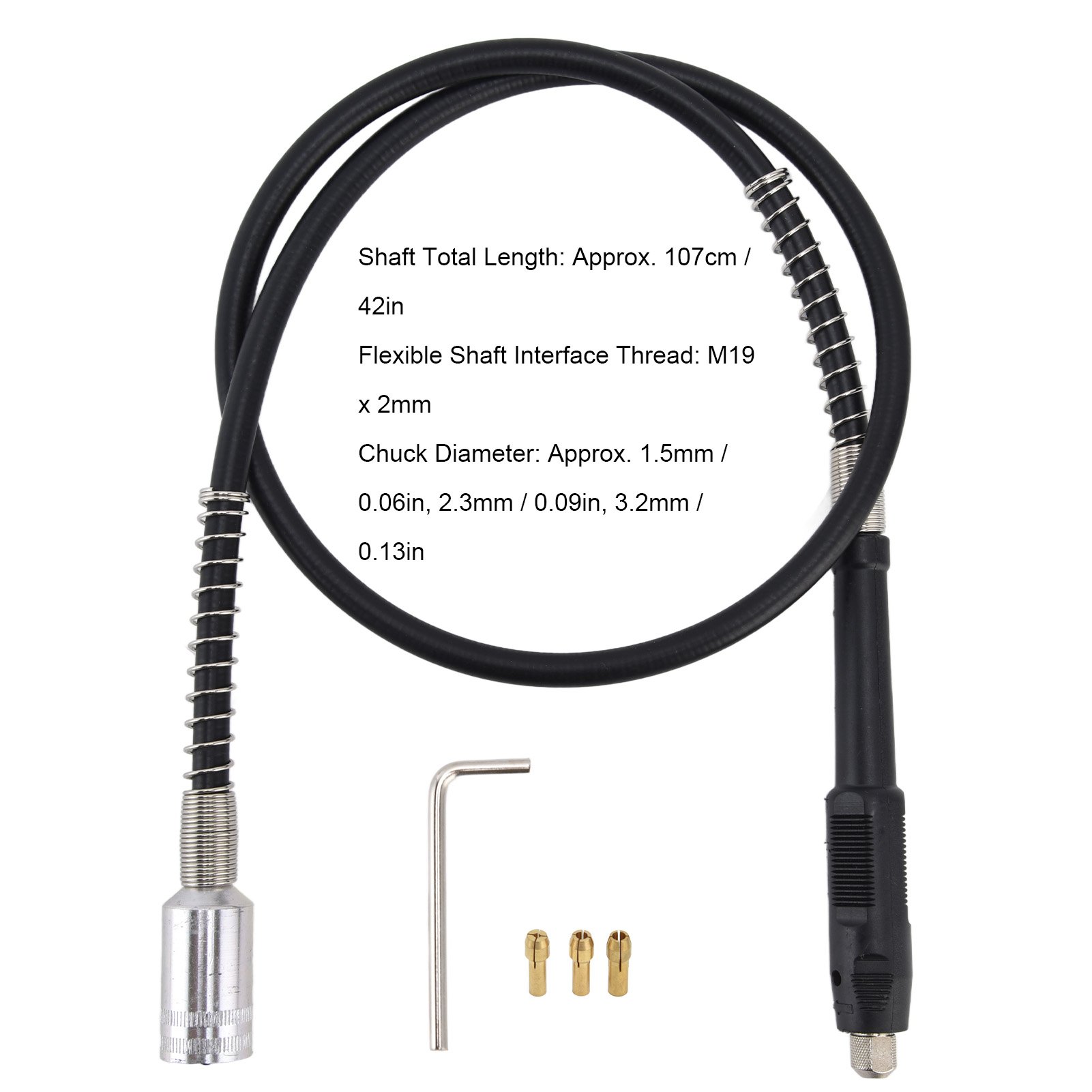 42in Power Drill Extension Sha - огляд і ціна Flexible Shaft Rotary Tool Extension Chuck