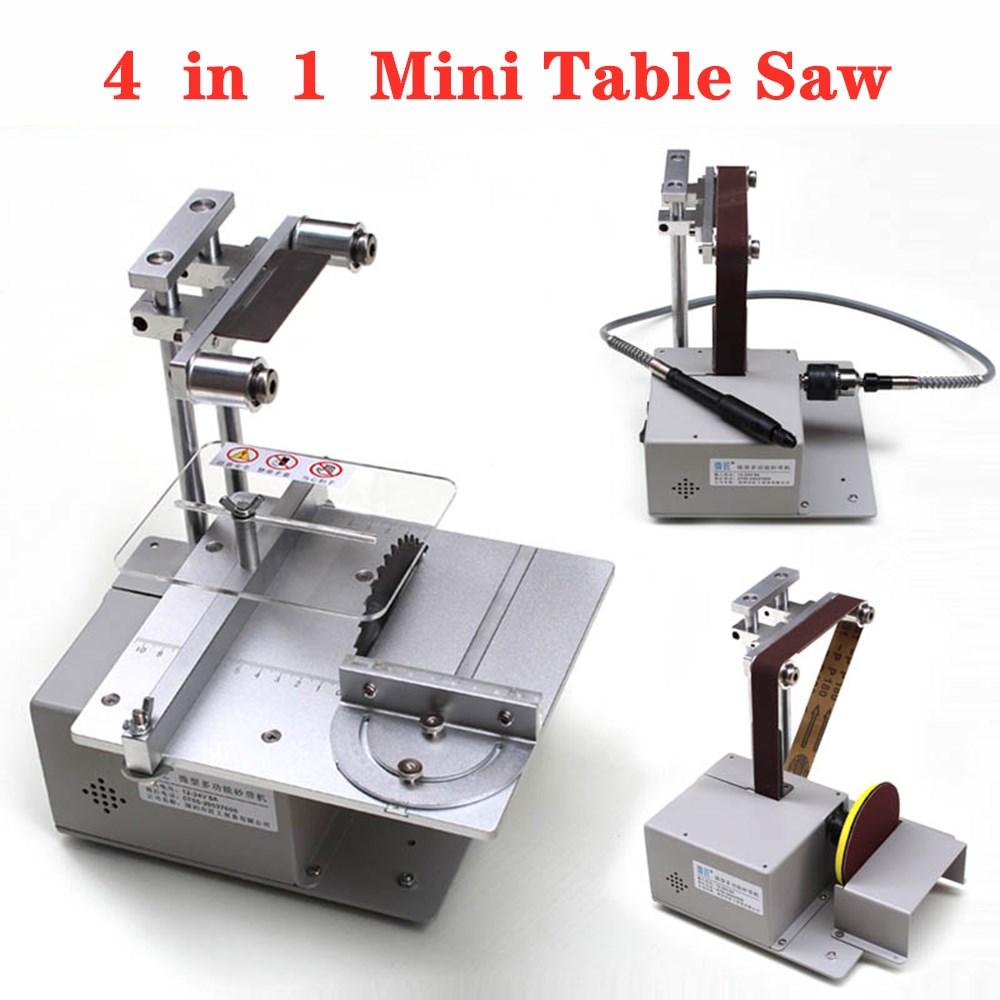 Electric Belt Sander Mini Ponc - огляд і ціна Mini Circular Table Saw Diy Woodworking