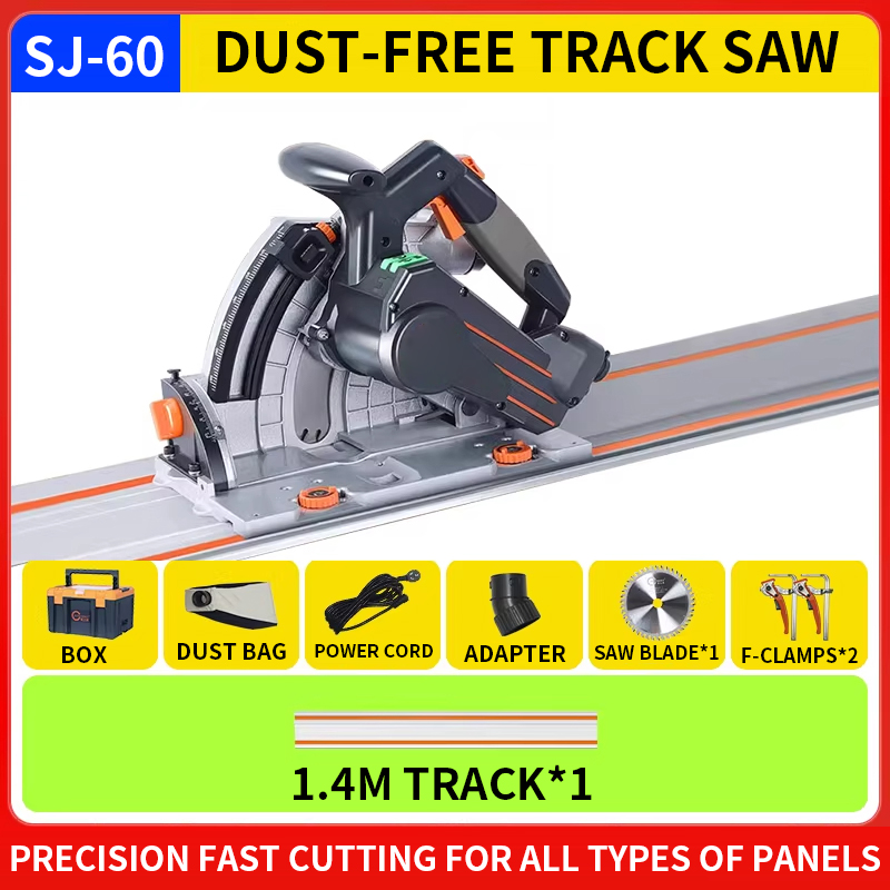 SJ-60 Dust-Free Track Saw for  - огляд і ціна Mini Circular Table Saw Diy Woodworking